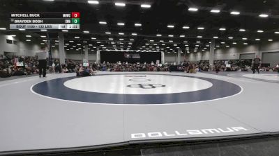 132 lbs Champ. Rd Of 64 - Mitchell Buck, Mile High Wrestling Club vs Brayden Bosh, Sanderson Wrestling Academy