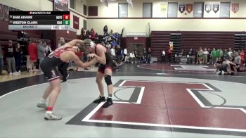 175 lbs Round 3 - Sam Adams, North Polk vs Weston Clark, Union, LaPorte City