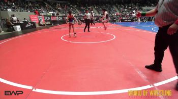 66 lbs Consi Of 16 #2 - Naomi Gustafson, Top Rank Hammers vs Riley Carrasco, Tuscon Cyclones