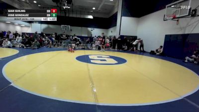 159 lbs Champ. Round 1 - Gian Guiling, YL vs Jose Gonzalez, El Dorado High School