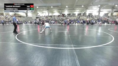 145 lbs Cons. Semi - Jeremiah Hall, Eagle Talon Wrestling Club vs Karson Mccrary, Blackman Wrestling Club