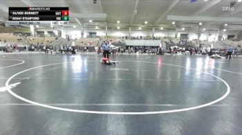 70 lbs 3rd Place Match - Oliver Burnett, Cougar Wrestling Club vs Noah Stanford, Rabbit Wrestling Club