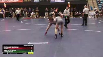 141 lbs Cons. Round 2 - Anthony Caruso, Midway vs Jaxon Morlan, Eastern Oregon
