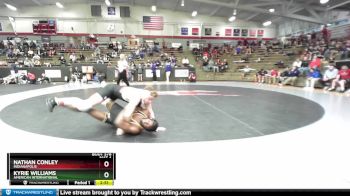 157 lbs Cons. Round 2 - Kyrie Williams, American International vs Nathan Conley, Indianapolis