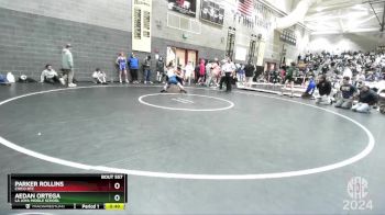 135 lbs Cons. Round 2 - Parker Rollins, Chico RTC vs Aedan Ortega, La Joya Middle School