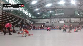 61-67 lbs Round 2 - Ava Voyles, Bulls Wrestling Club vs Tinliee Sullivan, Rise Wrestling Academy