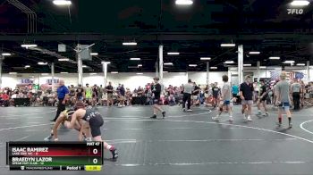 113 lbs Round 2 (4 Team) - Isaac Ramirez, Lake Erie WC vs Braedyn Lazor, Spear Mat Club