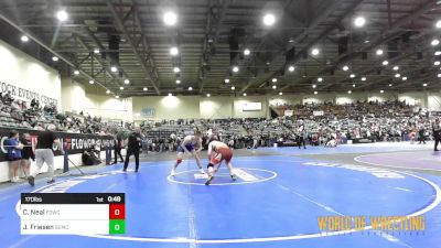 170 lbs Consi Of 16 #2 - Christopher Neal, FordDynasty Wrestling Club vs Joshua Friesen, Salem Elite Mat Club