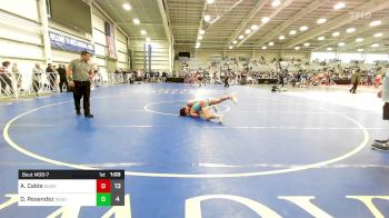 132 lbs Rr Rnd 1 - Andy Cable, BoomRanch vs Damian Resendez, Windy City Winds