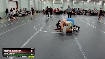 175 lbs Round 5 (8 Team) - Duke Martin, Mat Assassins vs Stephon McClellan, Central York Wrestling Club