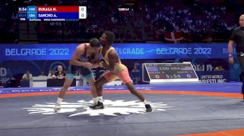 67 kg Qualif. - Norva Kalala Bukasa, Congo Dr vs Alejandro Sancho, United States