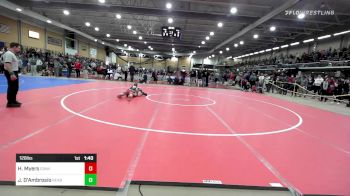 126 lbs Round Of 16 - Hayden Myers, Coventry vs Jayden D'Ambrosio, Reading