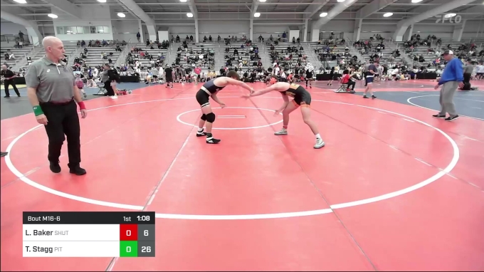 Logan Stagg 152 lbs Rr Rnd 3 - Logan Baker, Team Shutt The Shop vs Trent Stagg, Pit ...