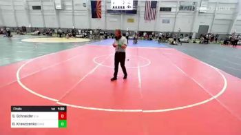98 lbs Final - Skye Schneider, Elk Grove WAc vs Ben Krawczenko, Chagolla WC