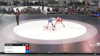 152 lbs Rnd Of 128 - Jd Sigman, Oklahoma vs Camden Padgett, Kansas