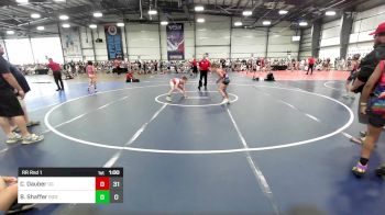 80 lbs Rr Rnd 1 - Cale Dauber, Ohio Gold vs Brantley Shaffer, Ride Out Wrestling Club Green