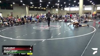 138 lbs Round 4 (6 Team) - Kyler Corley, Florida Pitbulls vs Bradley Dronet, Mississippi Mayhem