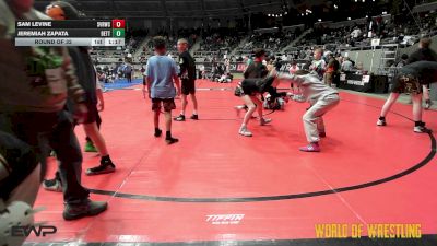 64 lbs Round Of 32 - Sam Levine, Steel Valley Renegades vs Jeremiah Zapata, Betterman Elite