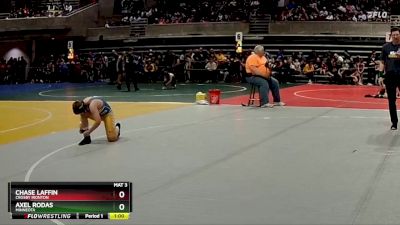 110 lbs Champ. Round 1 - Axel Rodas, Minneota vs Chase Laffin, Crosby Ironton