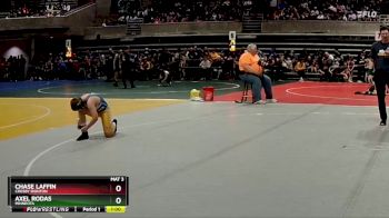 110 lbs Champ. Round 1 - Axel Rodas, Minneota vs Chase Laffin, Crosby Ironton