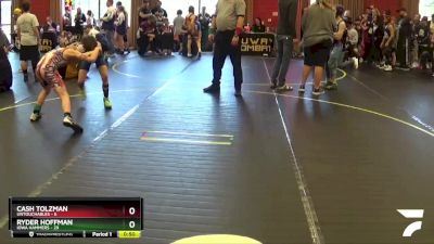 75 lbs Round 3 (4 Team) - Ryder Hoffman, Iowa Hammers vs Cash Tolzman, Untouchables