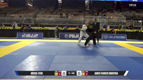 James Francis Dimayuga vs Michal Vebr 2025 Pan Jiu Jitsu IBJJF Championship