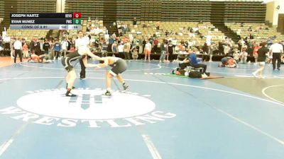 154-H lbs Consi Of 8 #1 - Joseph Hartz, Revolution Wrestling Club vs Evan Nunez, Prime Wrestling Club