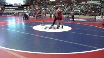 4A 165 lbs Cons. Round 1 - Cade Decker, BERRYVILLE HIGH SCHOOL vs Jace Hankammer, Mena