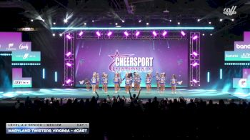 Maryland Twisters Virginia - 4cast [2026 L4.2 Senior - Medium Day 1] 2026 CHEERSPORT National All Star Cheerleading Championship