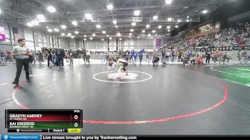 70 lbs Cons. Round 3 - Kai Eskerod, Bonners Ferry WC vs Gradyn Harvey, St. Maries WC