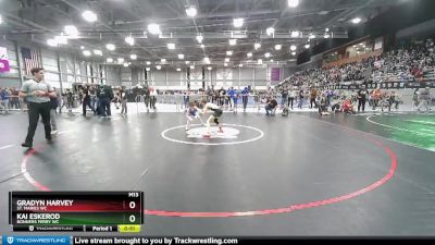 70 lbs Cons. Round 3 - Kai Eskerod, Bonners Ferry WC vs Gradyn Harvey, St. Maries WC