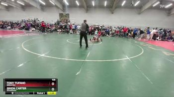 106 lbs Champ. Round 3 - Tony Tufano, Brighton vs Simon Carter, Severance