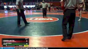 3 lbs Champ. Round 1 - Caleb Wall, DeKalb vs Cooper Wettig, Wilmette (Loyola Academy)