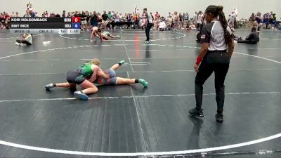 108 lbs Round 6 (10 Team) - Kori Holsomback, MF Angels vs Emy Rice, Oklahoma Mafia