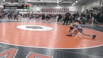 113 lbs 5th Place - Christopher St. Peter, Monument Mountain vs Daniel Hingston, Upper Cape Cod RVT School
