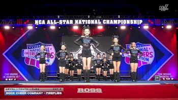 Rock Cheer Company - Fireflies [2026 L1 Youth - Flex Day 2] 2026 NCA All-Star National Championship