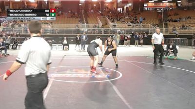 285 3A 1st Place Match - Raymundo Romero, Park Vista Community vs Renzo Cooligan, Hagerty