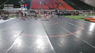 140 lbs Daisy Cushing, Colorado 1 HS Girls vs Alexa Torres, California HS Girls