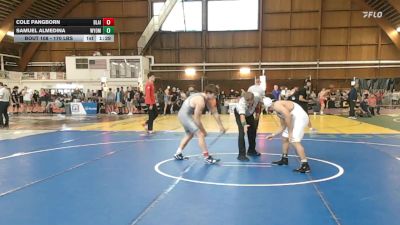 170 lbs Rr Rnd 1 - Cole Pangborn, Blair Academy vs Samuel Almedina, Wyoming Seminary