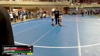 50 lbs Quarterfinals (8 Team) - Brayden Ringelstetter, K-M vs Denley Wilking, LCWM
