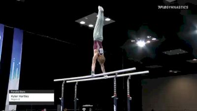 Kyler Hartley - Parallel Bars, Region 9 - 2021 Winter Cup & Elite Team Cup