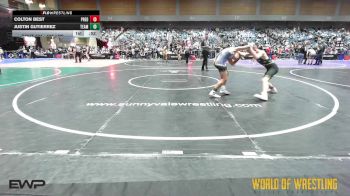 105 lbs Consi Of 8 #1 - Colton Best, Predators Wrestling Club vs Justin Gutierrez, Team Farmersville