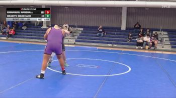 285 lbs Round 6 - Emmanuel Marshall, Grand Island vs Braidyn Marchand, Lincoln Standing Bear
