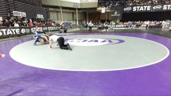 1A 138 lbs Cons. Round 3 - Kasey Whitney, Eatonville vs Cal Fitzgerald, Blaine