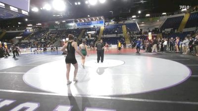 145 lbs Semifinal - Tessa Johnson, Mansfield vs Margaret Braun, Nashoba