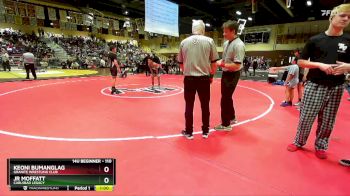 110 lbs Round 1 - Keoni Bumanglag, Granite Wrestling Club vs Jr Moffatt, Carlsbad Legacy