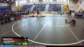 120 lbs Round 7 (8 Team) - Izaiah Raymond, Team Osceola vs Elias Spurlin, Black Hive