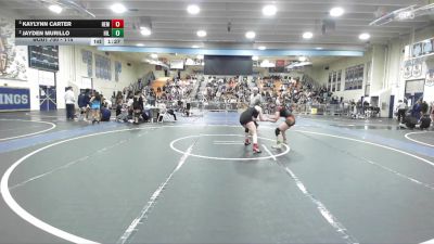 115 lbs Semifinal - Kaylynn Carter, Hemet vs Jayden Murillo, Hillcrest