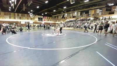 45 lbs Round 3 - Henry Talarico, Poway Elite vs Coraline Sierra, MTC - MANTANONA TRAINING CENTE