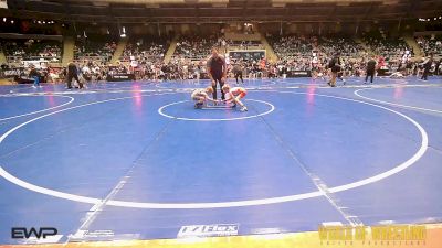 55 lbs Consi Of 8 #2 - Archer Hamilton, Greater Heights Wrestling vs Jace McMains, Sebolt Wrestling Academy